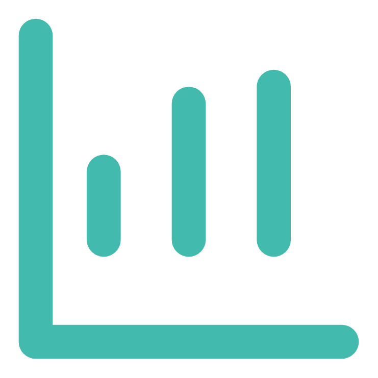 Icon für Datenanalyse & Reporting